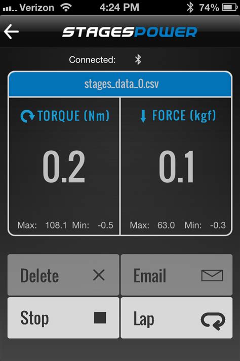 stages power meter app